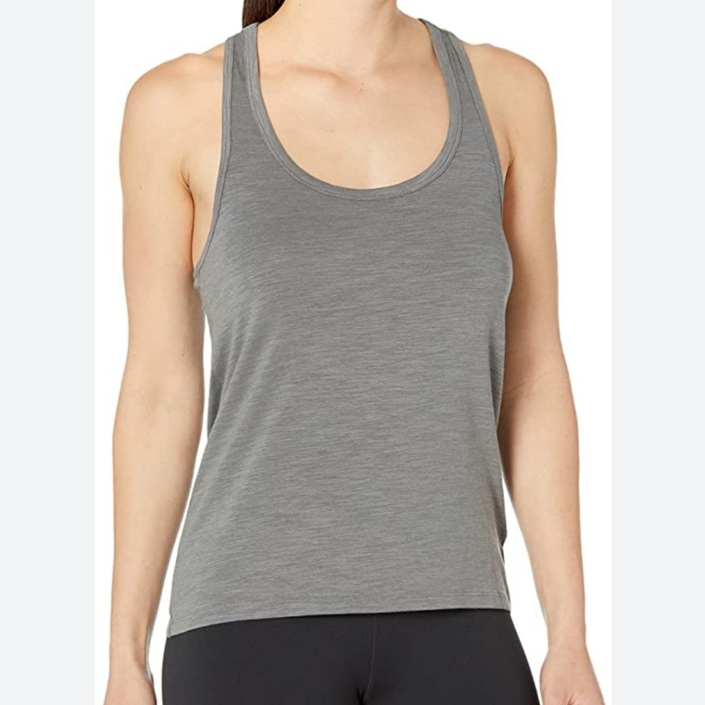 Tasc Performance Bamboo St Charles Racer Tank Grey Smoked Pearl XL
